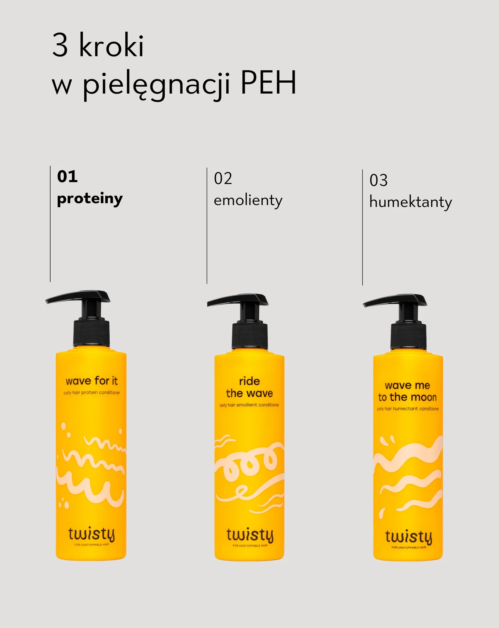 Odżywka proteinowa PEH do włosów kręconych i falowanych Twisty - Image 5